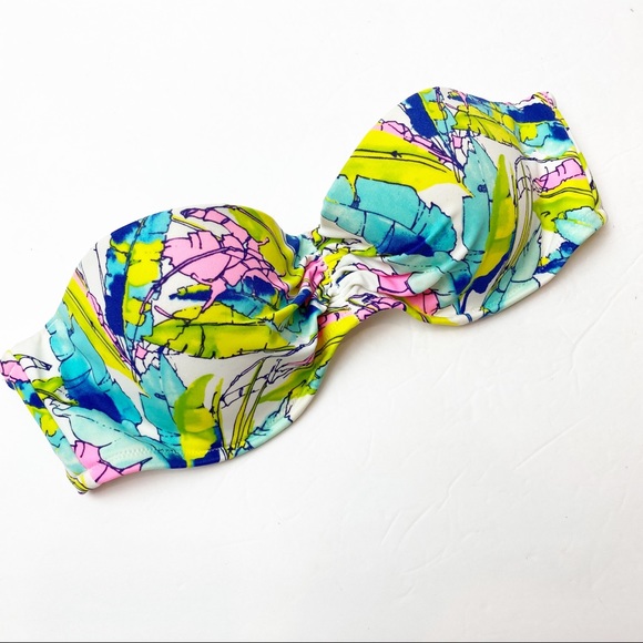Victoria's Secret Other - Victoria's Secret | Tropical Banana Leaf Print Bikini Top 34B